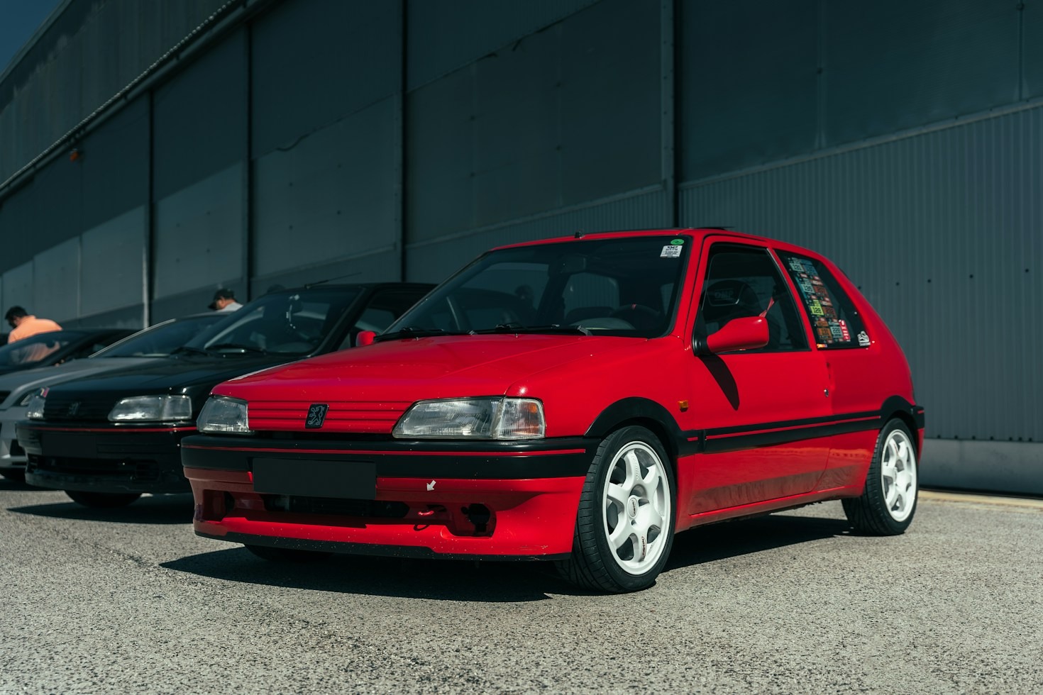 Rescate del Peugeot 106 Sport: Estado inicial y evaluación